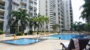 Palm Tree Condos across NAIA3 by Beth